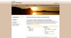 Desktop Screenshot of jennisintonen.com